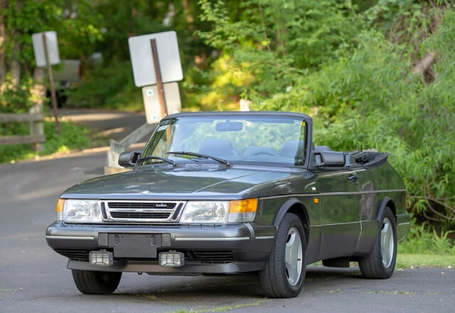 1989 Saab 900 SPG TURBO 5 Speed Convertible 16Valve Classic54K CARFAX WA State - photo 3