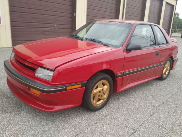 1989 Shelby Dodge CSX 8400 Original Actual Miles! 1989 Shelby CSX --