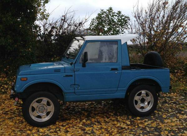 1989 Suzuki Jimny (Samurai) JDM 4x4 Turbo Intercooled 550cc 1980 Suzuki Samurai