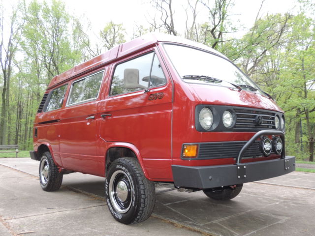1989 Volkswagen Bus/Vanagon SYNCRO Westfalia PopTop Expedition Vehicle - photo 3
