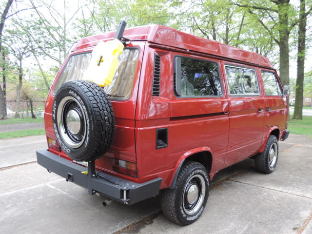 1989 Volkswagen Bus/Vanagon SYNCRO Westfalia PopTop Expedition Vehicle - photo 5