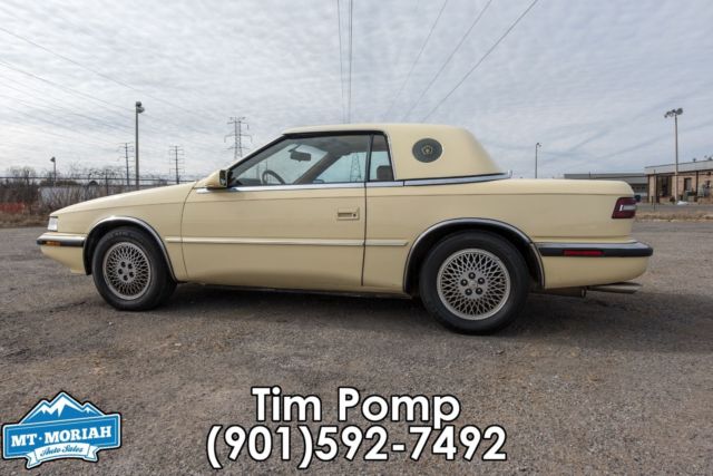 1989 Chrysler LeBaron GTC/ MASERATI - photo 3
