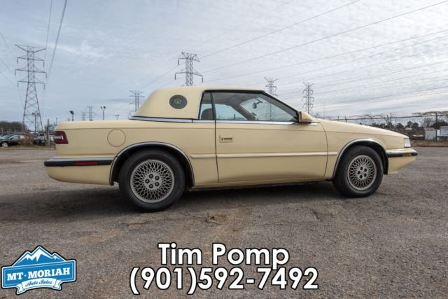 1989 Chrysler LeBaron GTC/ MASERATI - photo 4