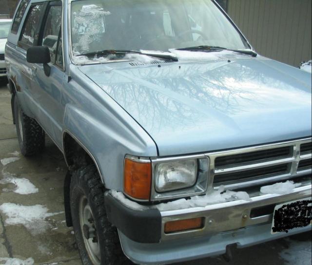 1989 Toyota 4runner 1st generation 1989 Toyota 4Runner