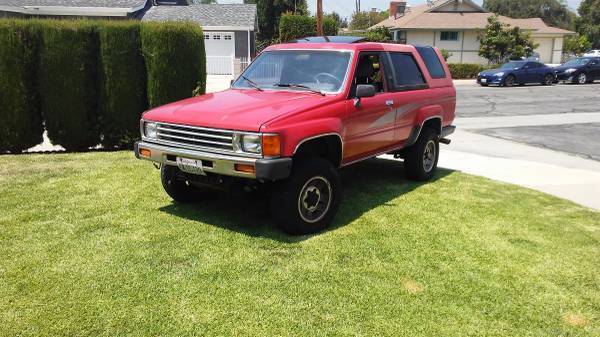1989 Toyota 4Runner SR5 4Wheel Manual transmission 1989 Toyota G80 SR5