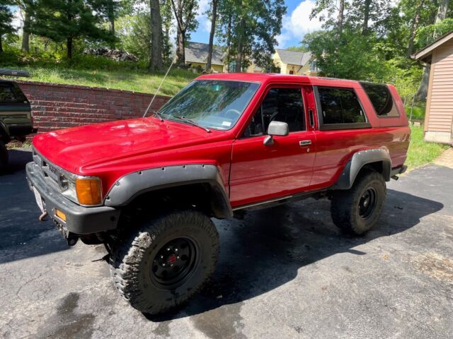 1989 Toyota 4Runner SUV Red 4WD Manual RN60 1989 Toyota 4Runner RN60