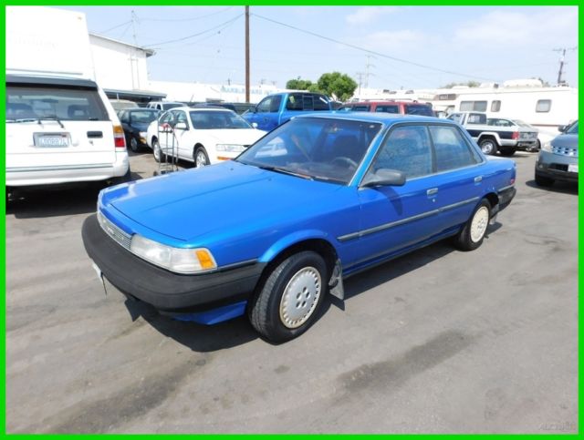 1989 Toyota Camry Deluxe Used 2L I4 16V FWD NO RESERVE 1989 Toyota Camry Deluxe