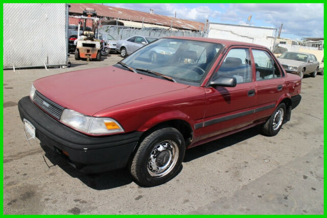 1989 Toyota Corolla Automatic 4 Cylinder No Reserve 1989 Toyota Corolla Deluxe