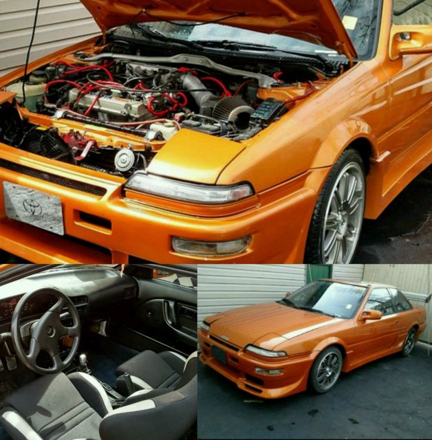 1989 Toyota Corolla GTS Trueno body kit manual 5spd body almost supra race trd 1989 Toyota Corolla