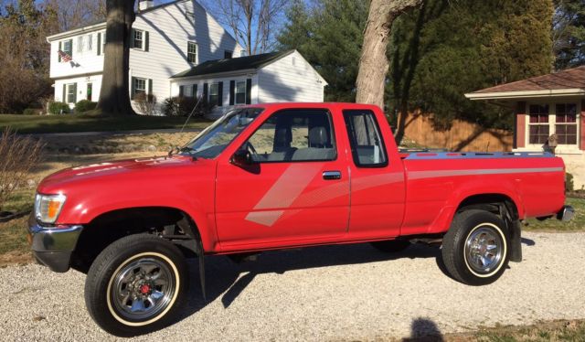 ~1989 TOYOTA EXTENDED CAB 4WD 4X4 TRUCK 4 CYLINDER 22R~RARE! ORIGINAL 1989 Toyota Other