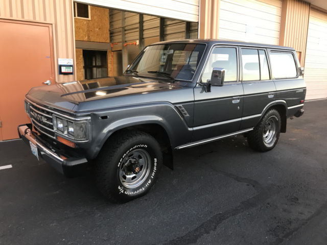 1989 Toyota FJ62 Landcruiser NO RESERVE Original Stock 4WD Automatic AC 1989 Toyota Land Cruiser FJ62