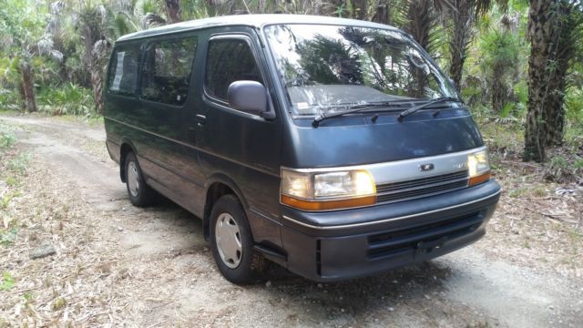 1989 Toyota Hiace Turbo Diesel Camper Van, 5 Speed Manual, Vanagon, Westfalia, 1989 Toyota Hiace Turbo Diesel Super Custom