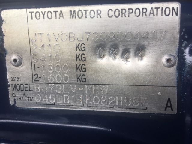 1989 Toyota Land Cruiser BJ73 - photo 12