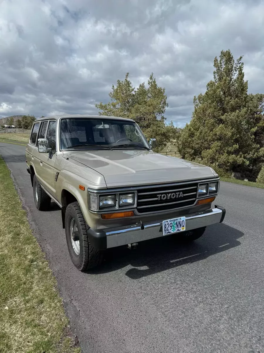 1989 Toyota Land Cruiser Brown FJ62 1989 Toyota Land Cruiser FJ62