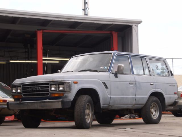 1989 Toyota Land Cruiser FJ62 Barn Yard Find Project Fixer Upper Collectible 1989 Toyota Land Cruiser FJ62 Barn Yard Find Project Fixer Upper Restore