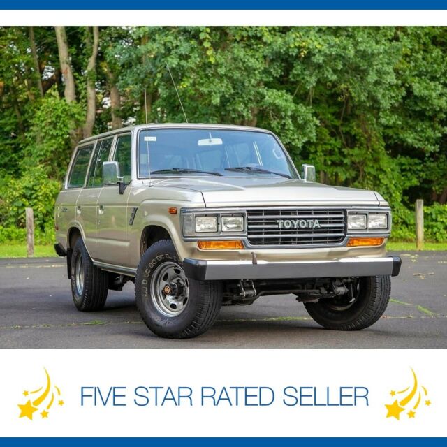 1989 Toyota Land Cruiser FJ62 Super Low 134K mi 4x4 4WD Rare Collectible FJ60
