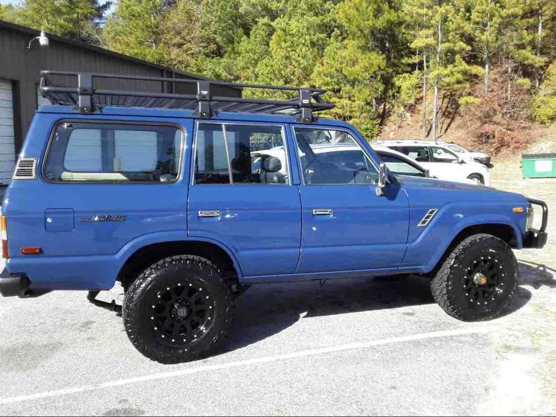 1989 Toyota Land Cruiser SUV Blue 4WD Automatic FJ62 GX 1989 Toyota Land Cruiser FJ62 GX
