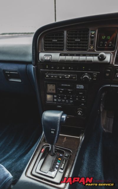 1991 Toyota Mark II Grande 3.0 Digital Cluster MX83 7M-GE Blue Interior - photo 12