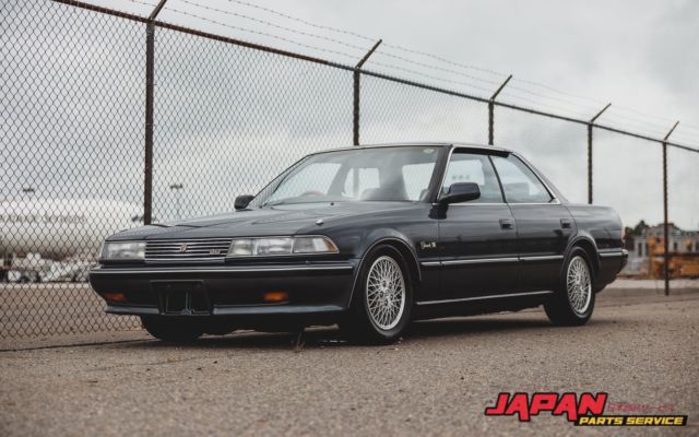 1991 Toyota Mark II Grande 3.0 Digital Cluster MX83 7M-GE Blue Interior - photo 2