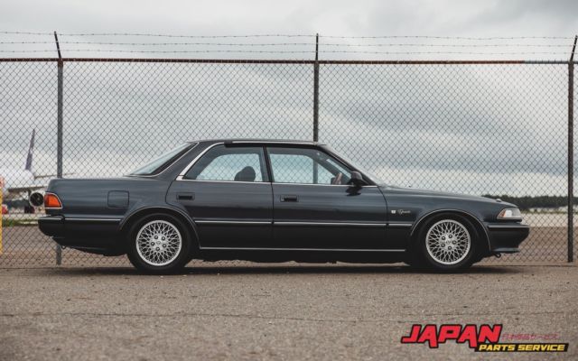 1991 Toyota Mark II Grande 3.0 Digital Cluster MX83 7M-GE Blue Interior - photo 5