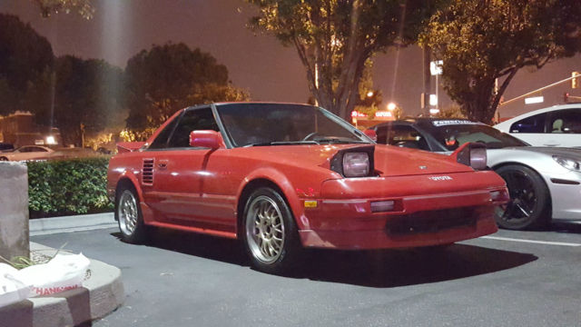 1989 Toyota MR2 Super Charged Coupe 2-Door 1.6L 1989 Toyota MR2 Supercharged