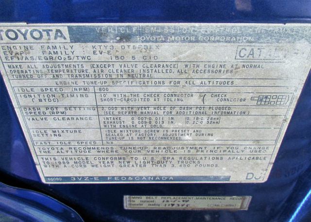 1989 Toyota Pick Up 4X4 - photo 8