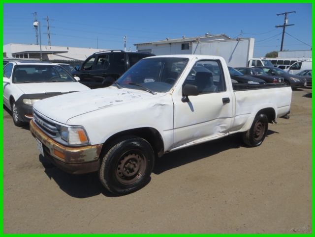 1989 Toyota Pickup Used 2.4L I4 8V Manual NO RESERVE 1989 Toyota Other Base Standard Cab Pickup 2-Door