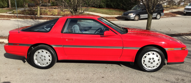 1989 Toyota Supra, 25K Miles Since New! Clear Title, Mint! 1989 Toyota Supra