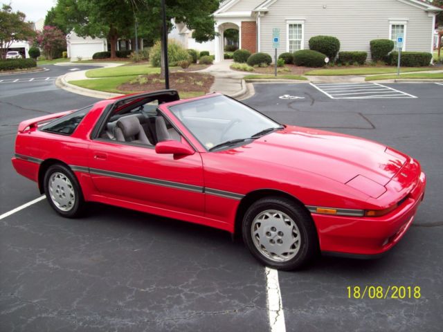 1989 Toyota Supra 7M-GE 3.0L 5-speed 1989 Toyota Supra Sport Roof