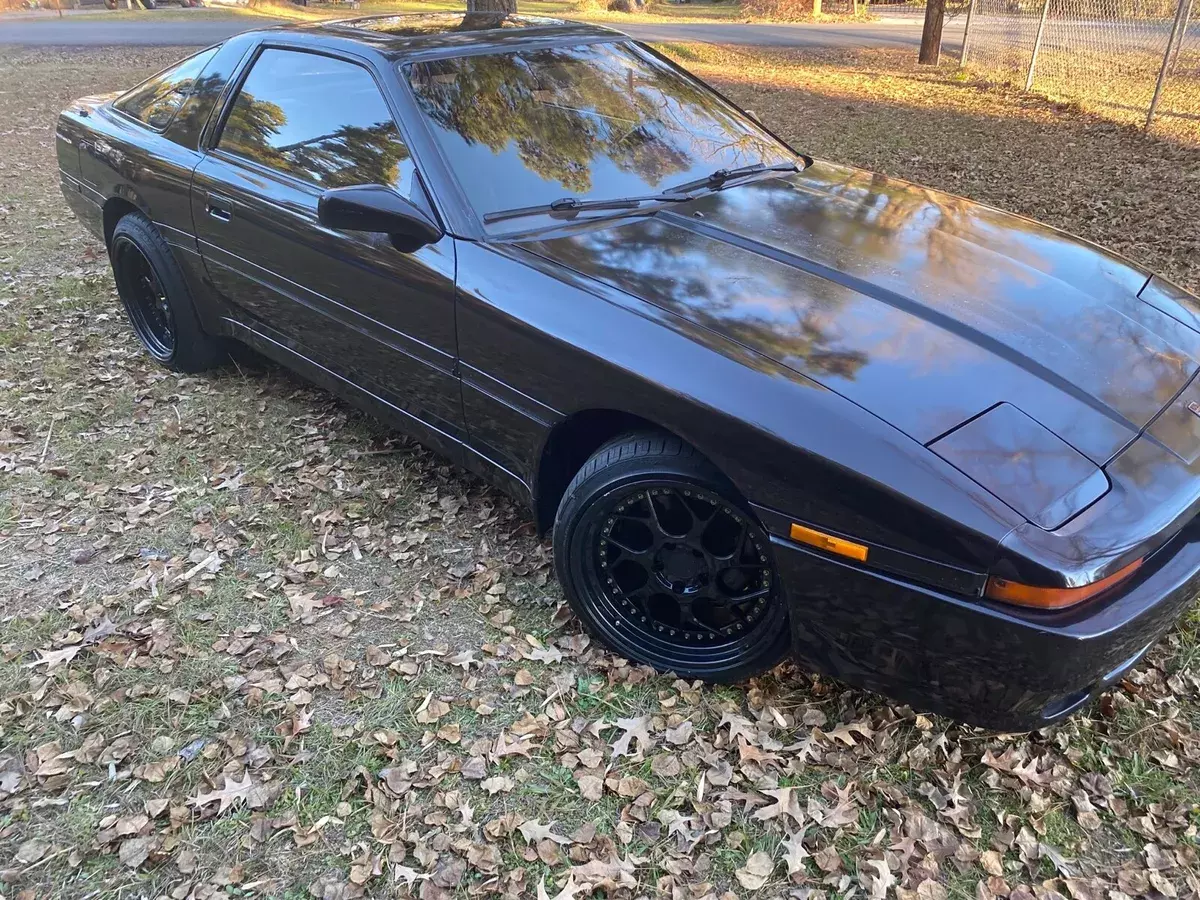 1989 Toyota Supra Hatchback Black RWD Automatic 1989 Toyota Supra
