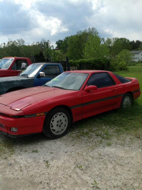 1989 Toyota Supra TURBO Fires Runs Project Car 3.0L I6 Auto 1989 Toyota Supra