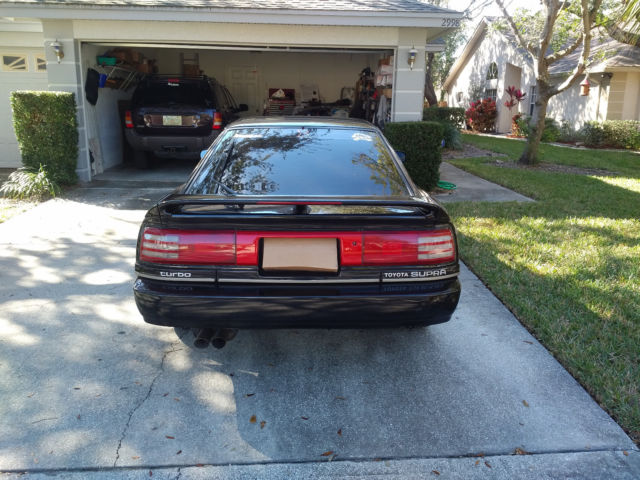 1989 Toyota Supra Black - photo 3