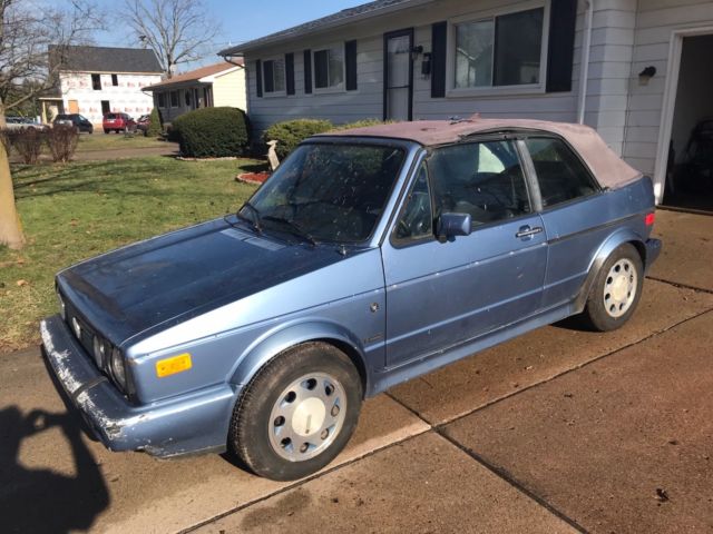 1989 Volkswagen Cabrio Wolfsburg Edition