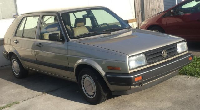 1989 Volkswagen Golf GL 4 Door Hatchback MK2 Mark 2 Clean Inside/Out Low Miles! 1989 Volkswagen Golf GL