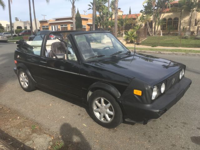 1989 Volkswagen Rabbit Cabriolet 1989 Volkswagen Rabbit