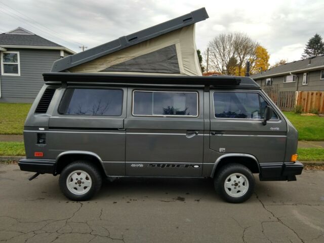 1989 Volkswagen Vanagon GL Syncro 4x4 Westfalia pop-top 1989 Volkswagen Bus/Vanagon Westfalia