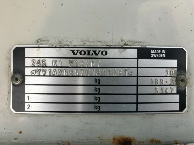 1989 Volvo 240 DL - photo 9