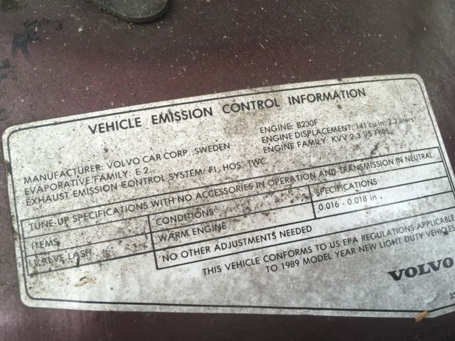 1989 Volvo 240 DL - photo 10