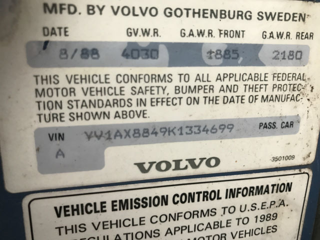 1989 Volvo 240 DL - photo 3