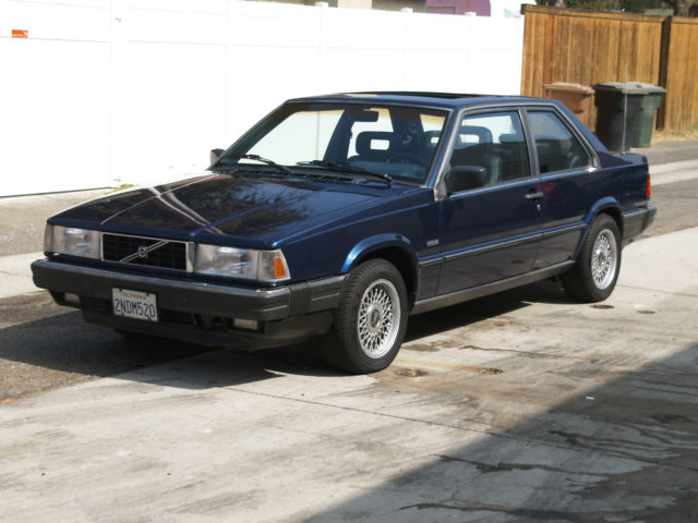 1989 Volvo 780 GLE Turbo Rare Clean Barn Yard Find Collectible Like 740 760 1989 Volvo 780 GLE Turbo