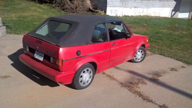 1989 Vw Cabriolet 1989 Volkswagen Cabrio