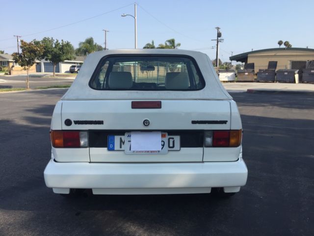 1989 Volkswagen Cabrio KARMANN - photo 3