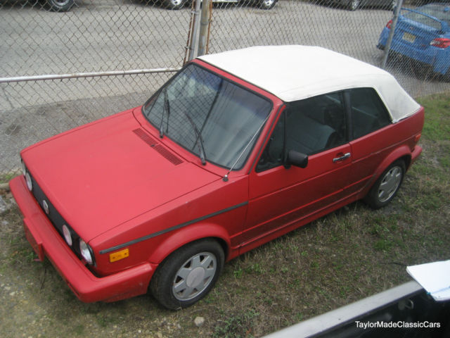1989 VW Volkswagon Cabriolet NO RESERVE - perfect sportscar for Spring 1989 Volkswagen Cabrio Cabriolet