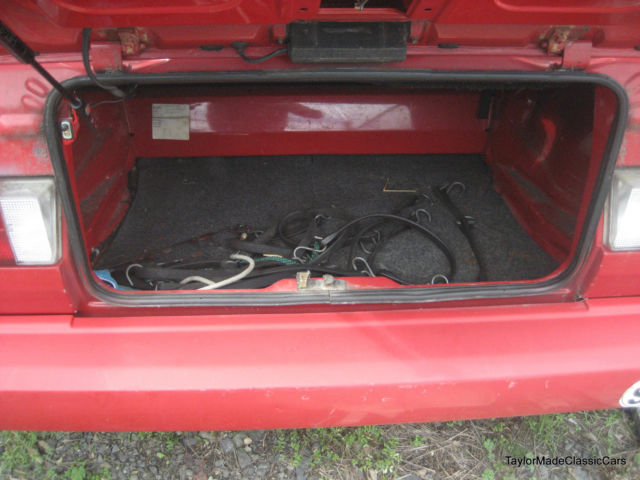 1989 Volkswagen Cabrio Cabriolet - photo 9
