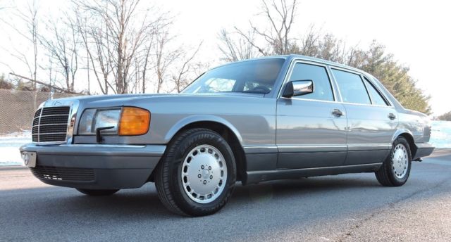 1989 W126 Mercedes 560SEL Low Mileage. Serviced. Nice. LWB. NO RESERVE 1989 Mercedes-Benz 500-Series 560SEL