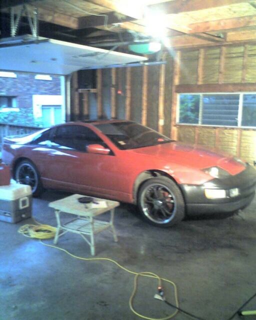 1990 300zx, bad motor, NO TITLE 1990 Nissan 300ZX