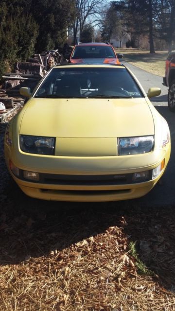 1990 300ZX Nissan Turbo Coupe Pearl Yellow Unique 1990 Nissan 300ZX