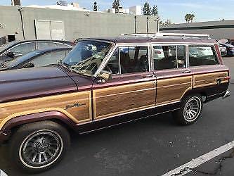 1990 4x4 Jeep Grand wagoneer 1990 Jeep Wagoneer wood