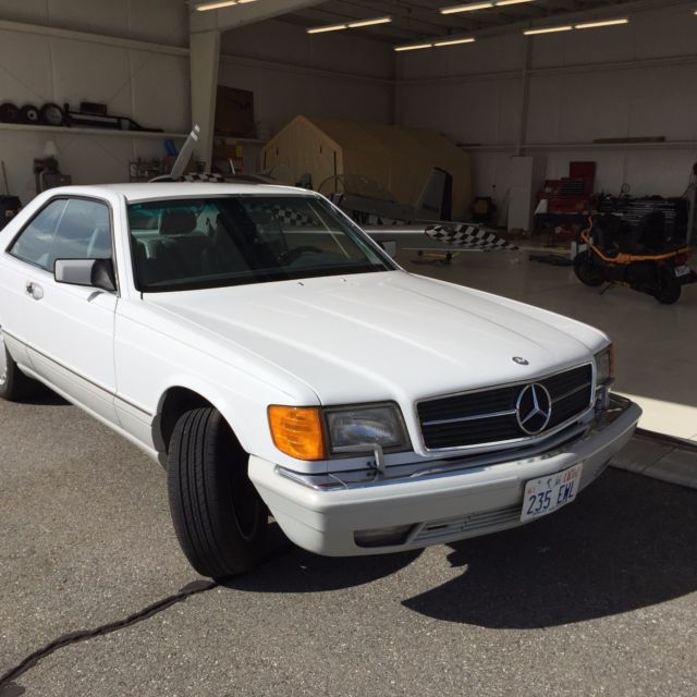 1990 560 SEC NO RESERVE 1990 Mercedes-Benz 500-Series