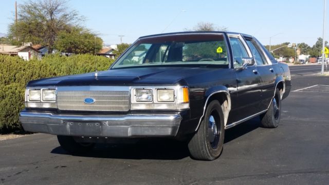 1990 90 1991 91 Police Patrol AZ Rust Free 157k Orig miles! CHP LAPD 1990 Ford Crown Victoria LTD